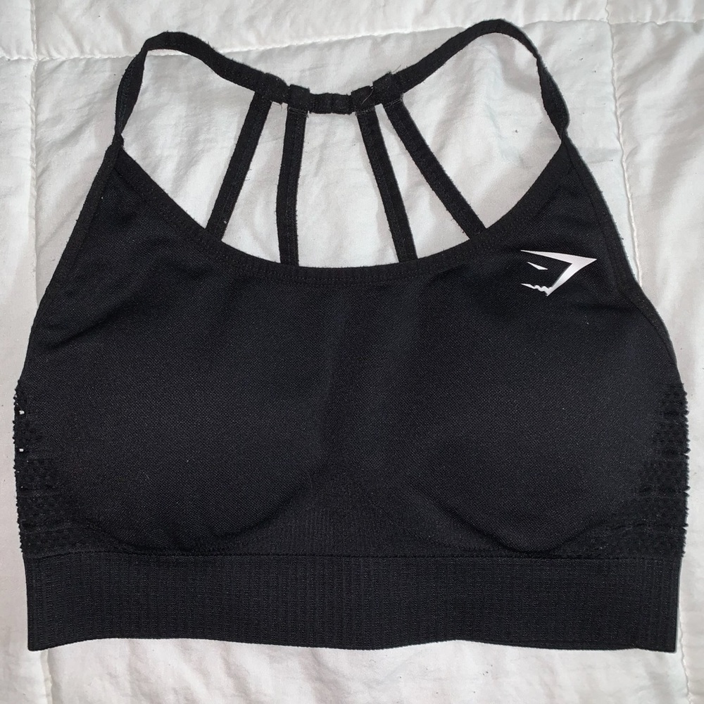 Gymshark Energy Seamless Sports Bra - Black